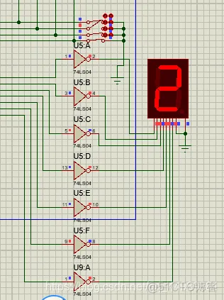 汇编语言 8086+8255A仿真中断控制_原理图_04